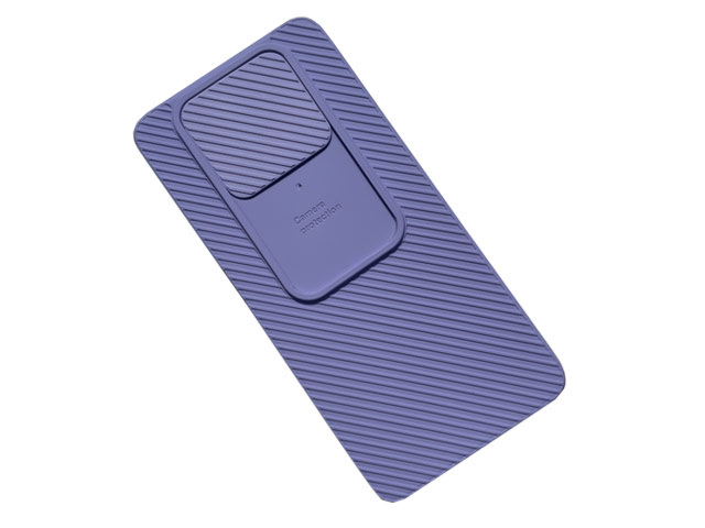 Чехол Yotrix DefenseCam 2 для Xiaomi Redmi Note 9T (сиреневый, гелевый)