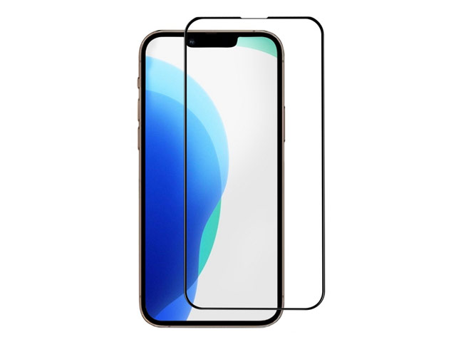 Защитное стекло Yotrix 3D Pro Glass Protector для Apple iPhone 13 pro (черное)