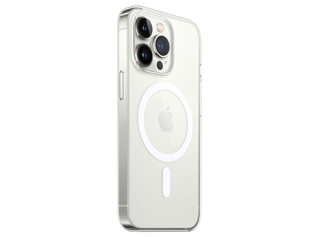 Чехол Yotrix Clear case для Apple iPhone 13 pro max (прозрачный, гелевый, MagSafe)