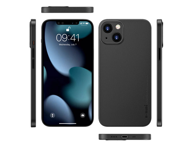 Чехол memumi Slim case для Apple iPhone 13 (темно-синий, пластиковый)