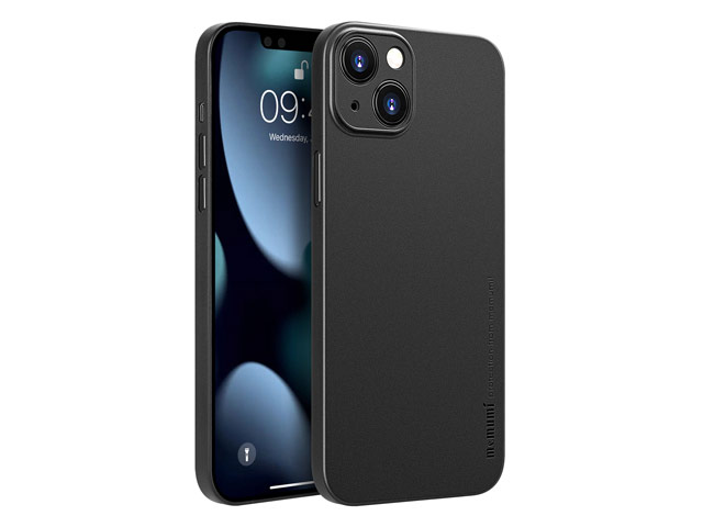 Чехол memumi Slim case для Apple iPhone 13 (черный, пластиковый)