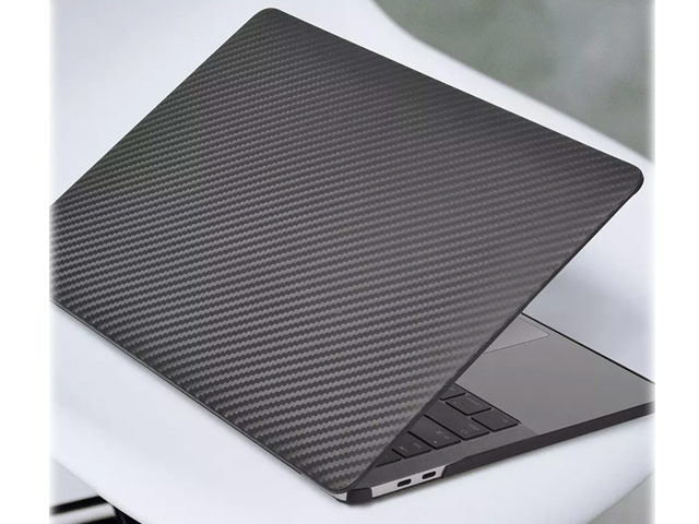 Чехол WIWU iKavlar case для Apple MacBook Air 13 2020 (черный, карбон, пластиковый)