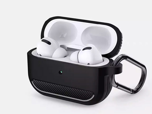 Чехол WIWU Protect Case для Apple AirPods pro (черный, силиконовый)