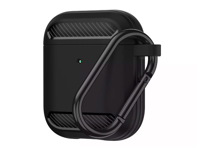 Чехол WIWU Protect Case для Apple AirPods (черный, силиконовый)