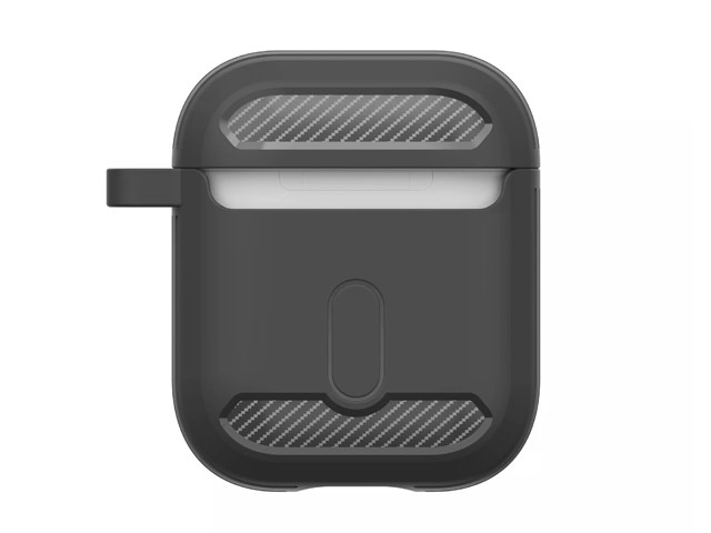 Чехол WIWU Protect Case для Apple AirPods (черный, силиконовый)