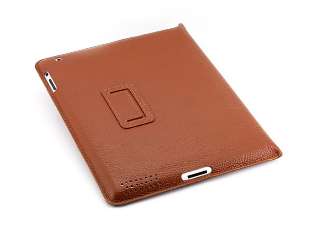 Чехол YooBao Leather case для Apple iPad 2 (кожаный, коричневый)