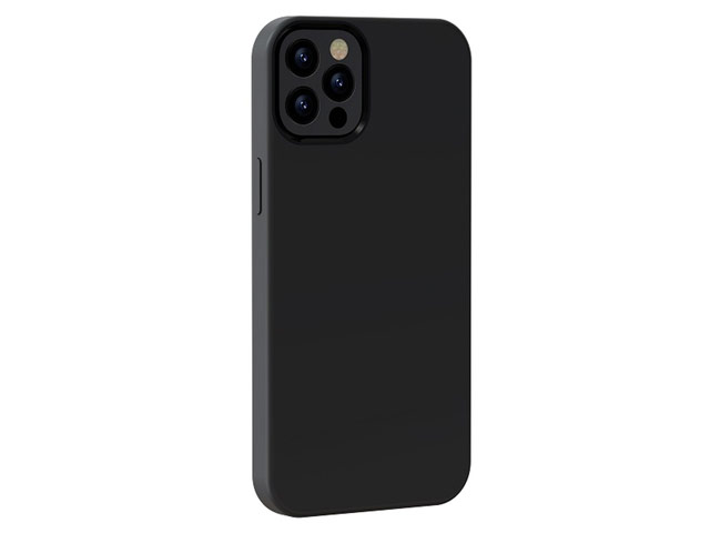 Чехол Devia Nature case для Apple iPhone 13 pro (черный, силиконовый)