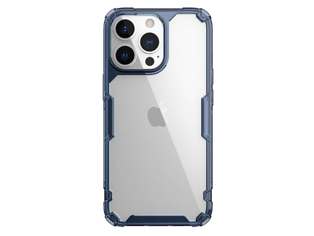 Чехол Nillkin Nature Pro case для Apple iPhone 13 pro (синий, композитный)