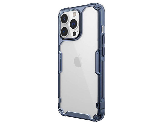 Чехол Nillkin Nature Pro case для Apple iPhone 13 pro (синий, композитный)
