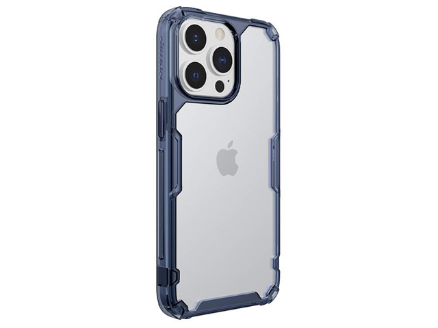 Чехол Nillkin Nature Pro case для Apple iPhone 13 pro (синий, композитный)