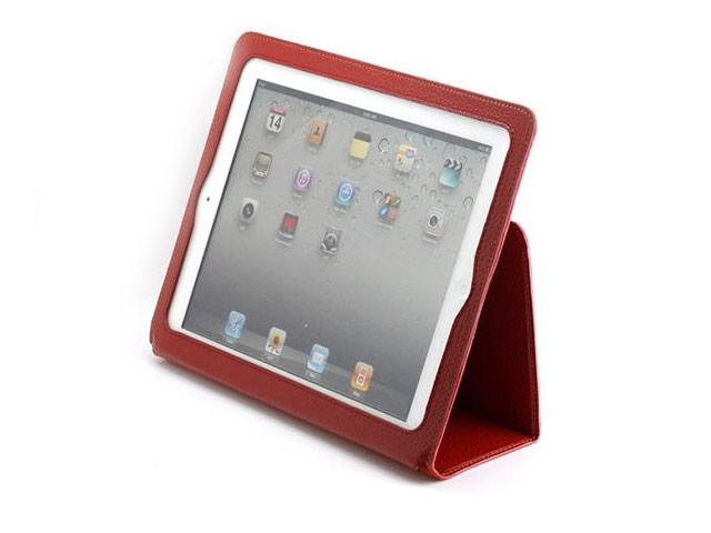 Чехол YooBao Leather case для Apple iPad 2 (кожаный, красный)