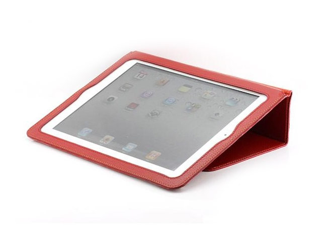 Чехол YooBao Leather case для Apple iPad 2 (кожаный, красный)