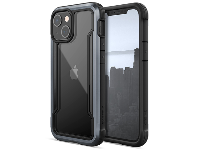 Чехол Raptic Defense Shield Pro для Apple iPhone 13 mini (черный, маталлический)