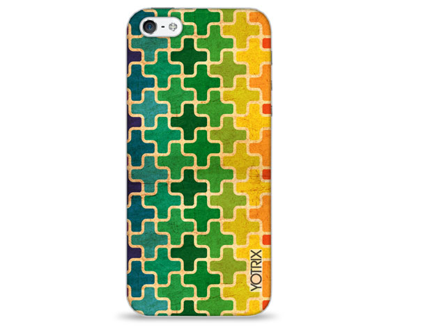 Чехол Yotrix ArtCase для Apple iPhone 5/5S (рисунок #4582, пластиковый)