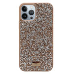 Чехол Swarovski Crystal Case для Apple iPhone 13 pro (пудра, гелевый)