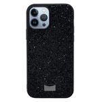 Чехол Swarovski Crystal Case для Apple iPhone 13 pro (черный, гелевый)