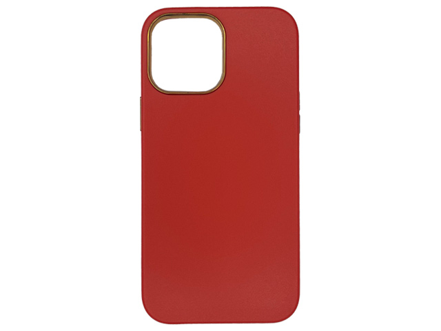 Чехол Yotrix SnapCase Lite для Apple iPhone 13 pro (красный, гелевый)