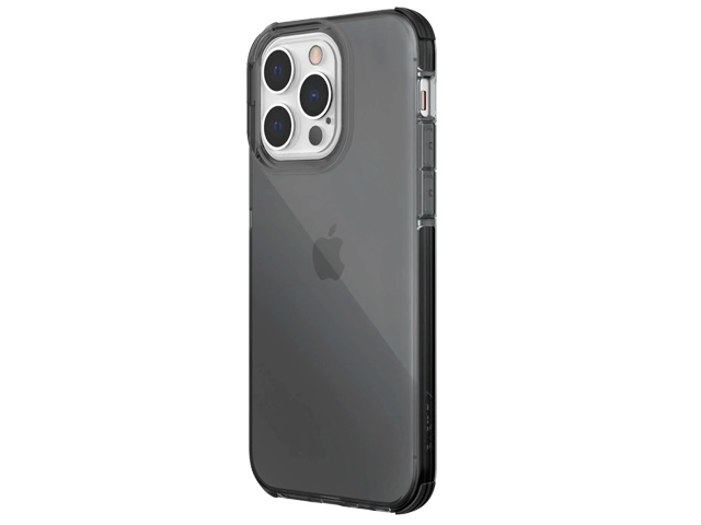 Чехол Raptic Defense Clear для Apple iPhone 13 pro max (темно-серый, пластиковый)