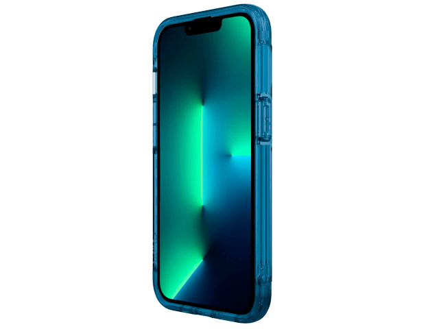 Чехол Raptic Air для Apple iPhone 13 pro (синий, маталлический)
