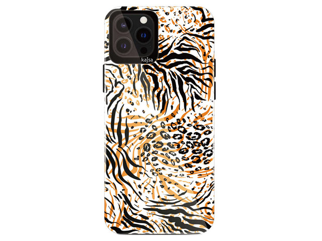 Чехол Kajsa Shield Plus Wild Series для Apple iPhone 13 pro max (Giraffe, пластиковый)