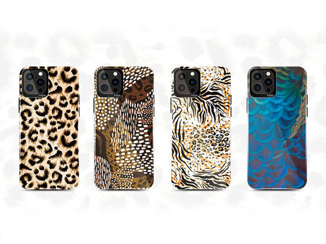 Чехол Kajsa Shield Plus Wild Series для Apple iPhone 13 pro max (Giraffe, пластиковый)