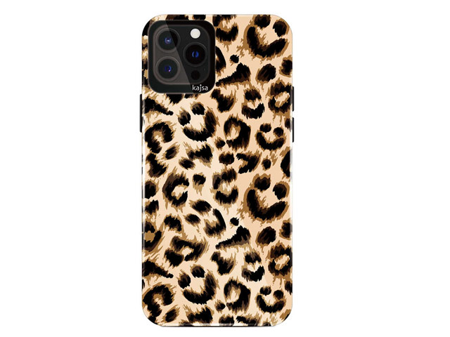 Чехол Kajsa Shield Plus Wild Series для Apple iPhone 13 pro (Cheetah, пластиковый)