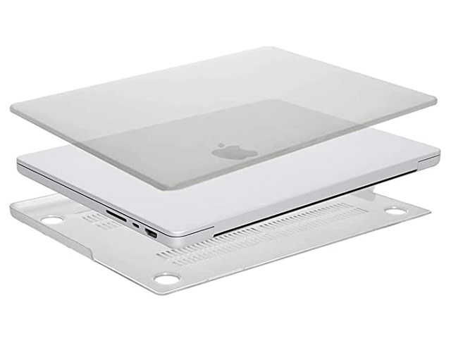 Чехол Yotrix HardCover для Apple MacBook Pro 16 (белый, матовый, пластиковый)