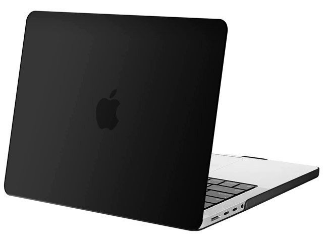 Чехол Yotrix HardCover для Apple MacBook Pro 14 (темно-серый, матовый, пластиковый)