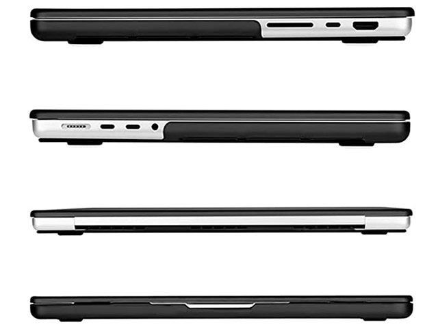 Чехол Yotrix HardCover для Apple MacBook Pro 14 (темно-серый, матовый, пластиковый)