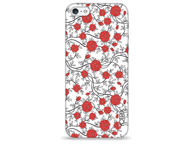 Чехол Yotrix ArtCase для Apple iPhone 5/5S (рисунок #4604, пластиковый)