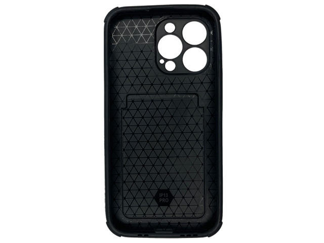 Чехол Yotrix SnapCase Holder для Apple iPhone 13 pro (Black Snake, экокожа)