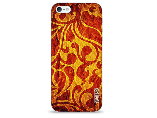 Чехол Yotrix ArtCase для Apple iPhone 5/5S (рисунок #4607, пластиковый)