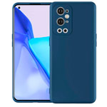 Чехол Yotrix LiquidSilicone Pro для OnePlus 9 pro (темно-синий, гелевый)