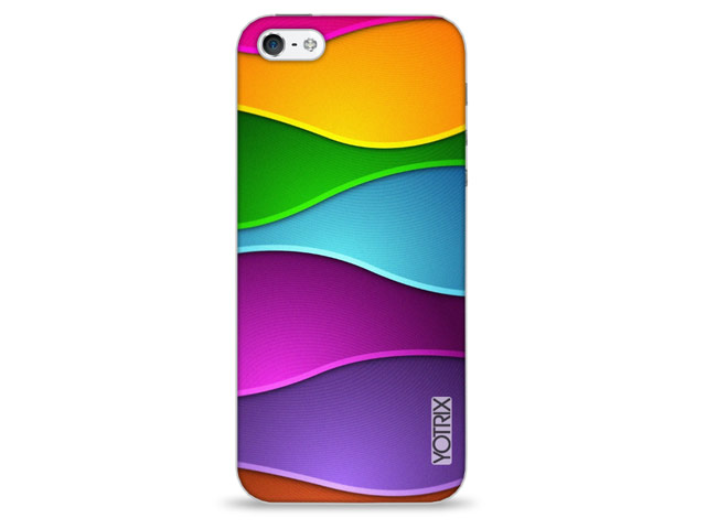 Чехол Yotrix ArtCase для Apple iPhone 5/5S (рисунок #4610, пластиковый)