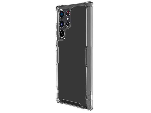 Чехол Nillkin Nature Pro case для Samsung Galaxy S22 ultra (прозрачный, композитный)