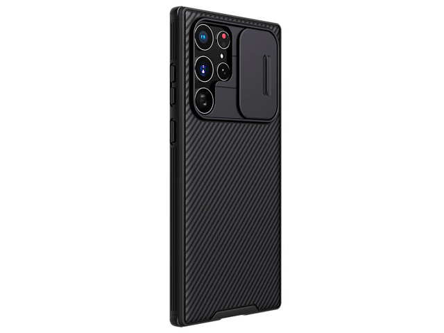 Чехол Nillkin CamShield Pro для Samsung Galaxy S22 ultra (черный, композитный)