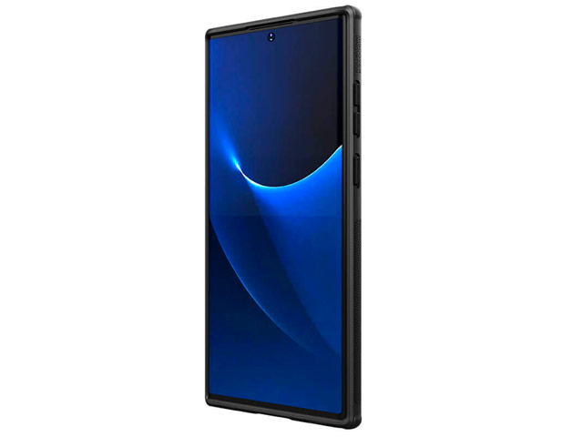 Чехол Nillkin Super Frosted Shield Pro для Samsung Galaxy S22 ultra (черный, композитный)