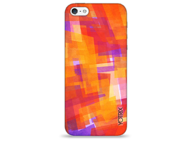 Чехол Yotrix ArtCase для Apple iPhone 5/5S (рисунок #4616, пластиковый)