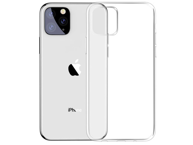 Чехол Baseus Simple Series для Apple iPhone 11 (прозрачный, гелевый)