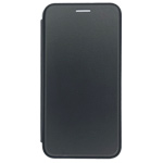 Чехол Yotrix FolioCase Plain для Samsung Galaxy A03 core (черный, кожаный)