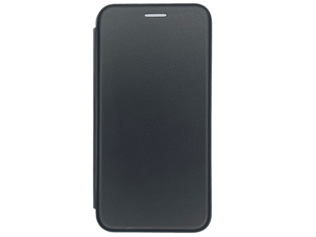 Чехол Yotrix FolioCase Plain для Samsung Galaxy S22 (черный, кожаный)
