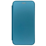 Чехол Yotrix FolioCase Plain для Samsung Galaxy S22 plus (голубой, кожаный)