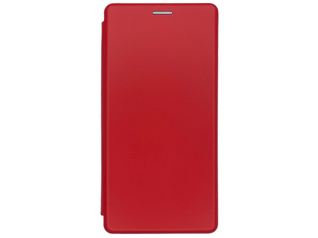 Чехол Yotrix FolioCase Plain для Samsung Galaxy S22 ultra (красный, кожаный)