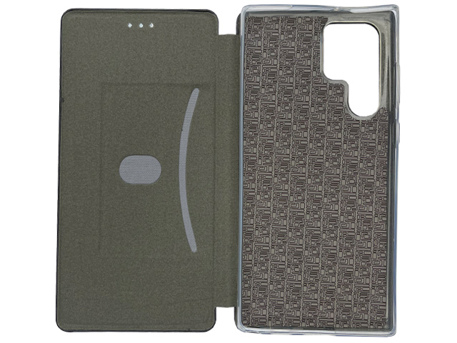 Чехол Yotrix FolioCase Plain для Samsung Galaxy S22 ultra (красный, кожаный)