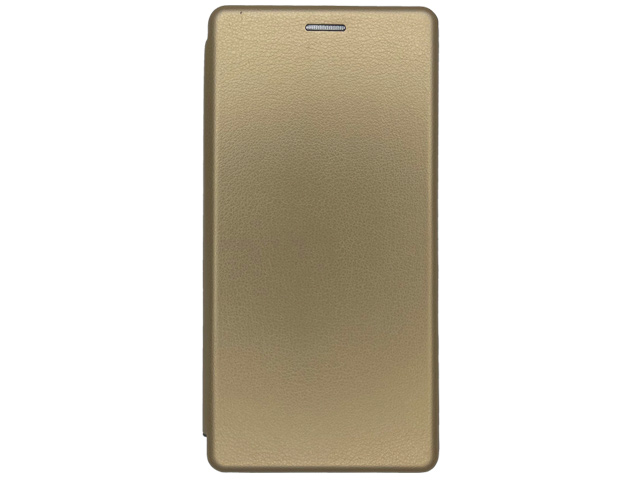 Чехол Yotrix FolioCase Plain для Samsung Galaxy S22 ultra (золотистый, кожаный)