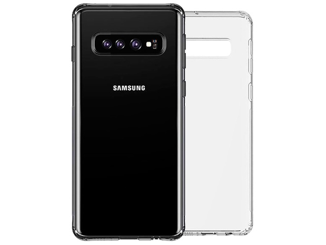 Чехол Baseus Simple Series для Samsung Galaxy S10 plus (прозрачный, гелевый)