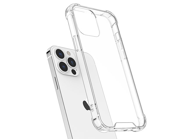 Чехол Yotrix Clear case для Apple iPhone 13 pro max (прозрачный, гелевый)