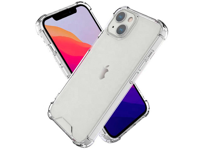 Чехол Yotrix Clear case для Apple iPhone 13 (прозрачный, гелевый)