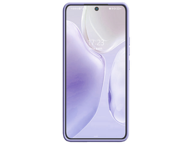 Чехол Yotrix LiquidSilicone Pro для Xiaomi Poco M4 pro 5G (сиреневый, гелевый)