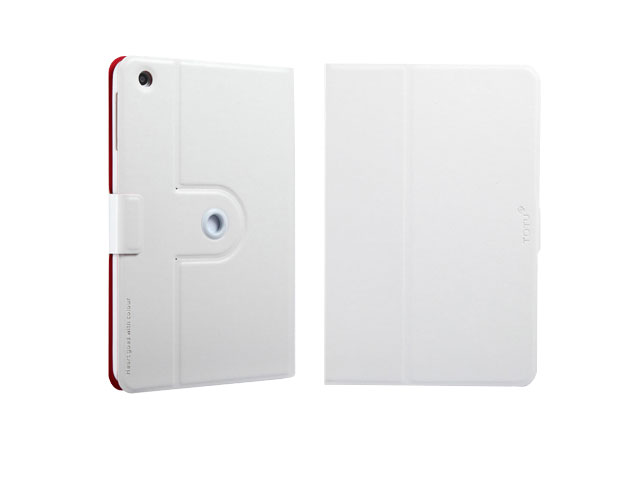 Чехол Totu Design Rotation Leather Case 360 для Apple iPad Air (белый, кожанный)